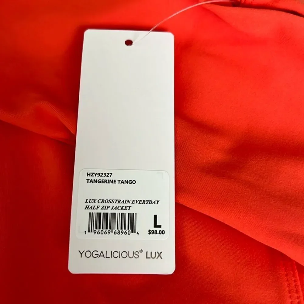 Yogalicious Lux Womenâs Crosstrain Everyday LongâSleeve 3/4 Zip Jacket T⌠- Picture 14 of 16